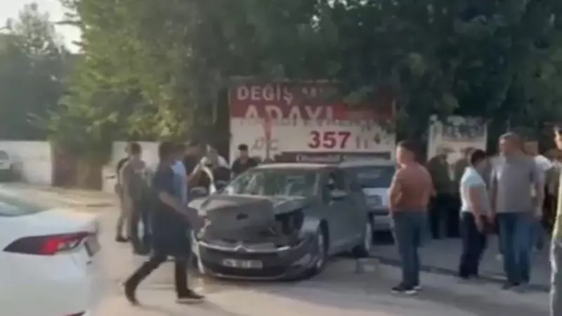 Hatay'da Korkunç Kaza! Araçlar Kafa Kafaya Çarpıştı, O Anlar Kamerada