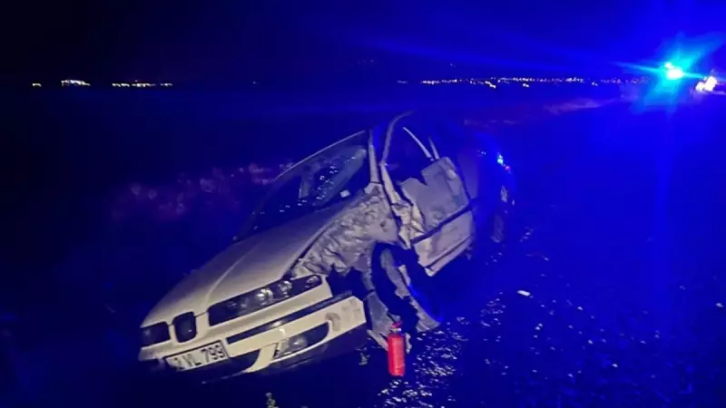 İşçi Servisi ile Otomobil Çarpıştı: 18 Yaralı! Korkunç Kaza Anı Böyle Yaşandı