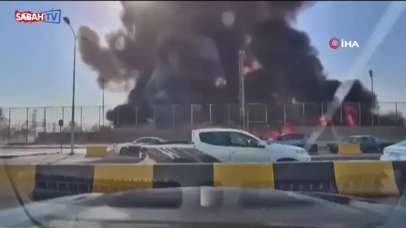 Irak'taki Petrol Sahasında Korkunç Patlama: 1 Can Kaybı, 7 Yaralı