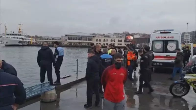 Kadıköy'de Acı Tablo: Dört Engelli Vatandaş Denize Düştü, Bir Kişi Hayatını Kaybetti