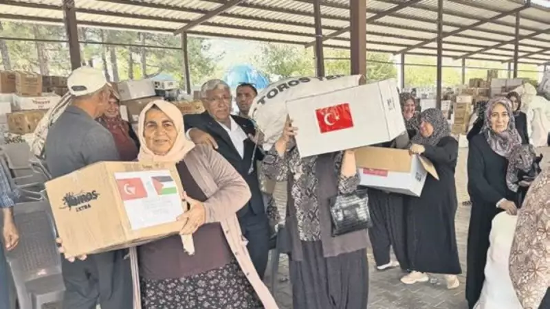 Kahramanmaraş'tan Gazze'ye Umut Kervanı: 3 TIR Dolusu İnsani Yardım Yola Çıktı!