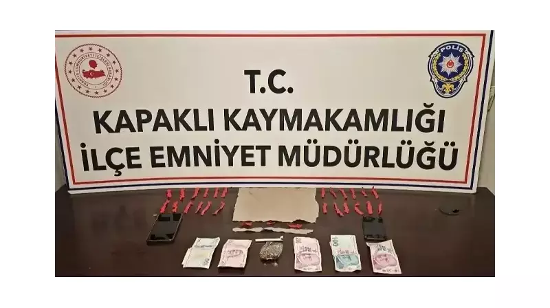 Kapaklı'da Uyuşturucu Operasyonu: 3 Kişi Tutuklandı!