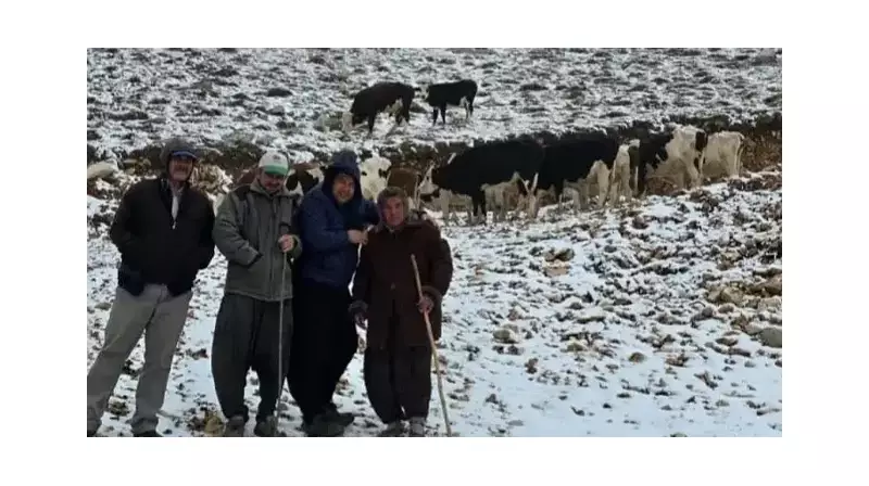 Kar Baskınında Mahsur Kalan Kadın, Zorlu Operasyonla Kurtarıldı!