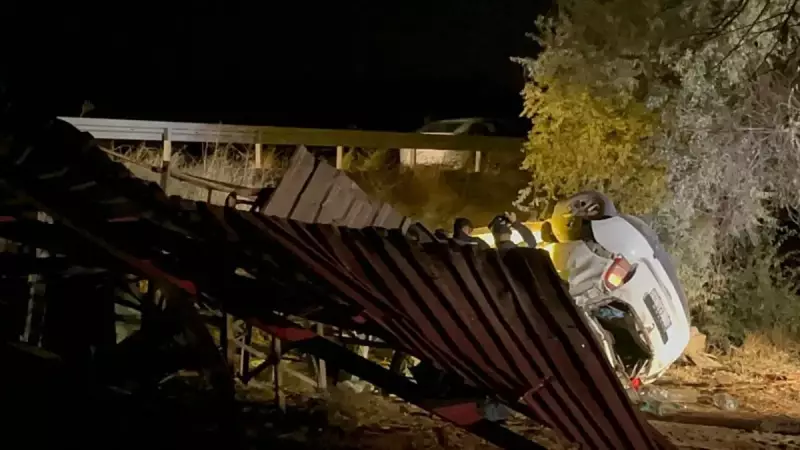 Kayseri'de Feci Trafik Kazası: Hafif Ticari Araç Şarampole Devrildi, 1 Kişi Hayatını Kaybetti