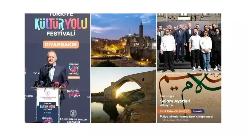 Kültür Yolu Festivali Diyarbakır'da Başladı: Mezopotamya'nın Kalbi Yeniden Atıyor!
