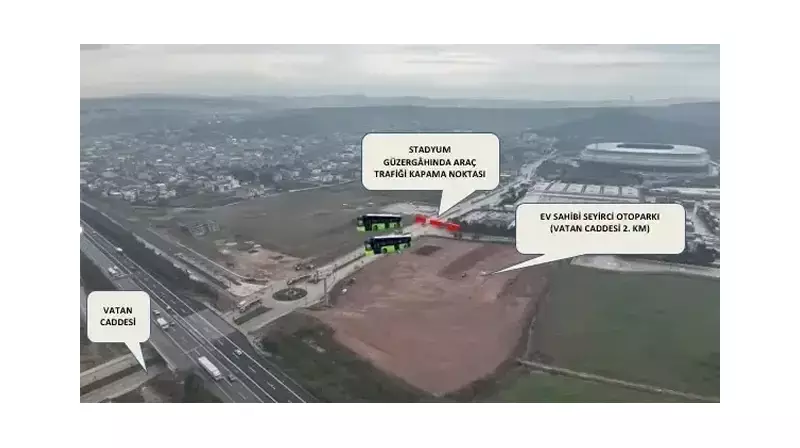 Kocaeli'de Maç Günü Trafik Karmaşası! Türkiye-Gürcistan Karşılaşması Nedeniyle Hangi Yollar Kapandı?