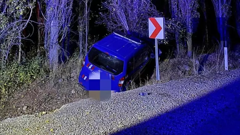 Konya'da Askeri Aracın Feci Kaza Anı: 4 Asker Yaralı!