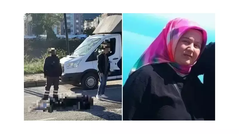 Korkunç Kaza! İki Çocuk Annesi Genç Kadın Kamyon Çarpması Sonucu Hayatını Kaybetti