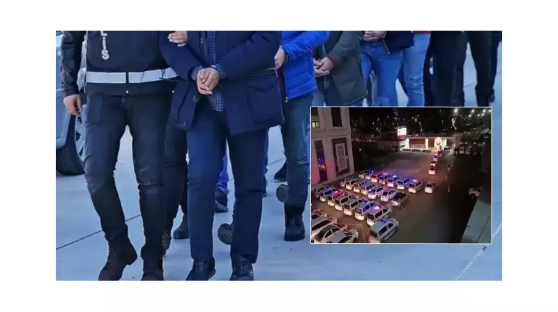 Kırıkkale'de Gece Yarısı Baskını: 16 Adrese Eş Zamanlı Operasyon! 3 Firari Yakayı Ele Verdi