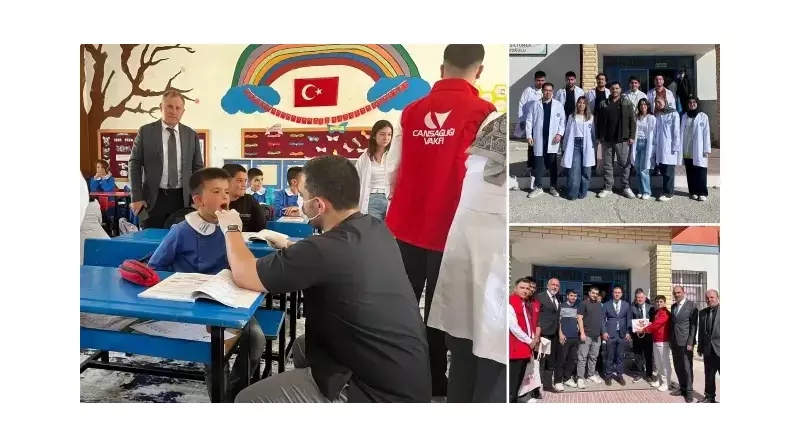 Köy Çocuklarının Yüzleri Güldü! Ücretsiz Ağız ve Diş Sağlığı Taraması