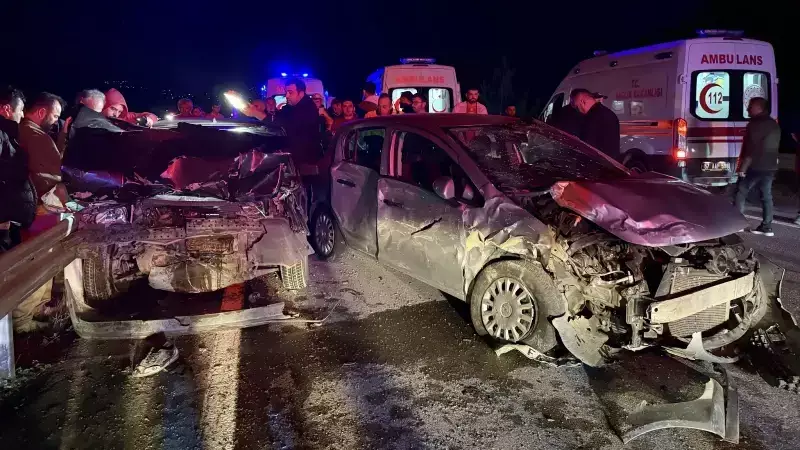 Lastik Değişimi Sırasında Feci Kaza: 4 Yaralı!