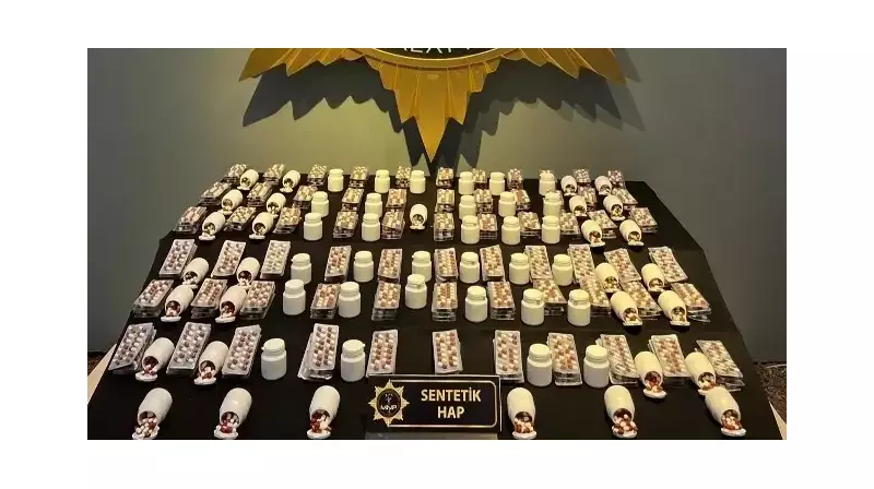 Malatya'da Karanlık Operasyon: 7.881 Uyuşturucu Hap Ele Geçirildi!