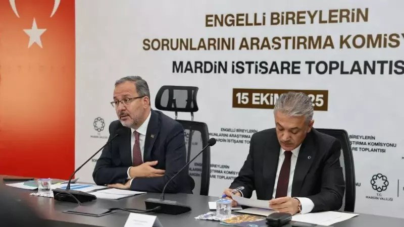 Mardin'de Engelli Bireyler İçin Tarihi Buluşma: Sorunlar ve Çözüm Yolları Masaya Yatırıldı