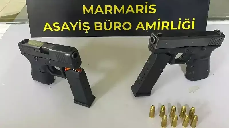 Marmaris'te Silahlı Çatışma: Üç Şüpheli Gözaltında!