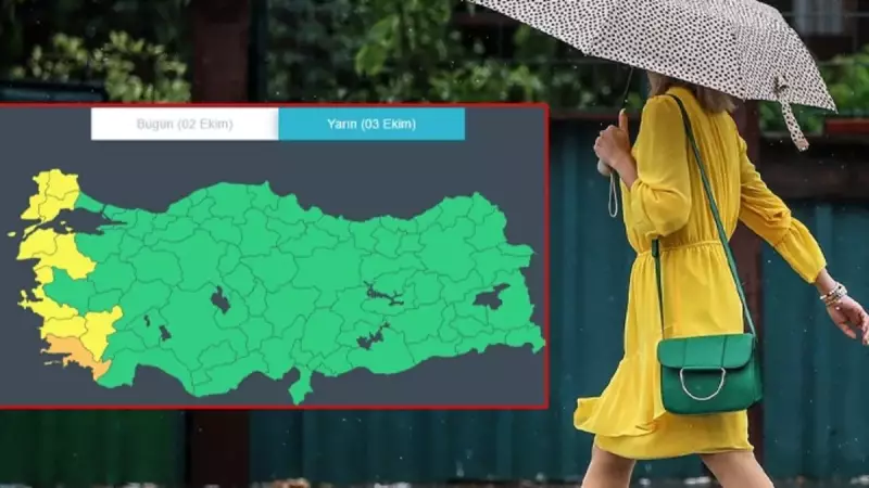 Meteoroloji Alarm Verdi! 9 İl İçin Sarı ve Turuncu Kodlu Uyarı: Kış Kapıda