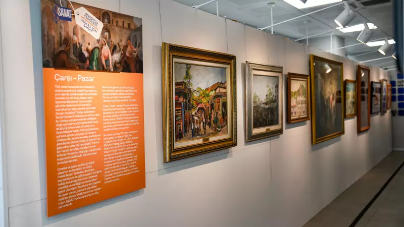 Midyat'ta Renkli Bir Sanat Şöleni: Anadolu'nun Çarşı Pazar Manzaraları Sergisi Büyüledi!