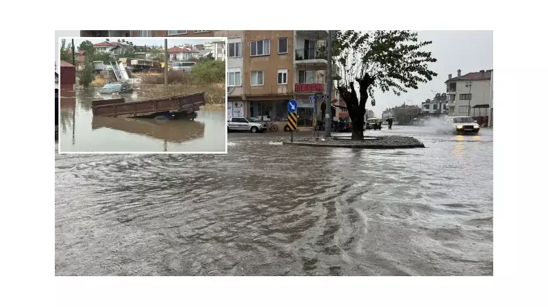 Muğla'da Gök Delindi: Şehir Merkezi Sular Altında, Sokaklar Irmaklara Dönüştü!