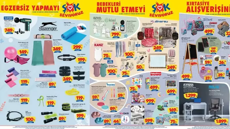 İndirim Reyoları Altüst! 4 Kasım'a Kadar Geçerli Oyuncak ve Terlik Fırsatları Kaçmaz