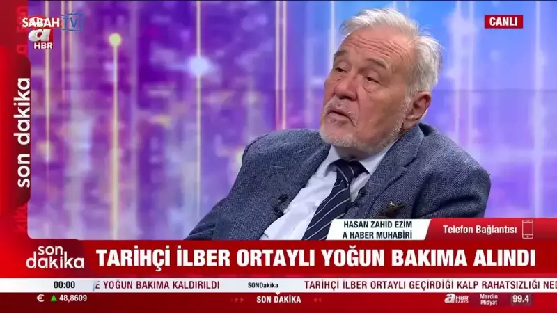 Ünlü Tarihçi İlber Ortaylı'nın Sağlık Durumuyla İlgili Flaş Gelişme: Yoğun Bakımda
