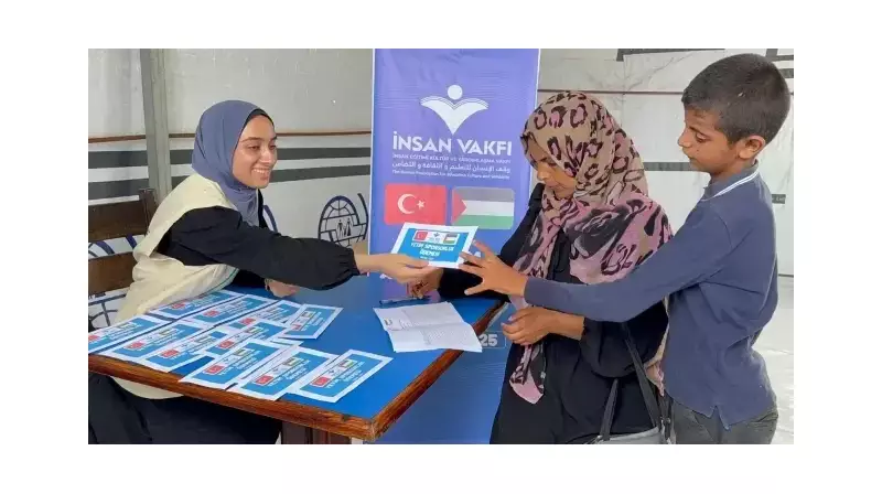 İnsan Vakfı'nın Gazze Seferberliği: Her Eve Umut Taşıyorlar!