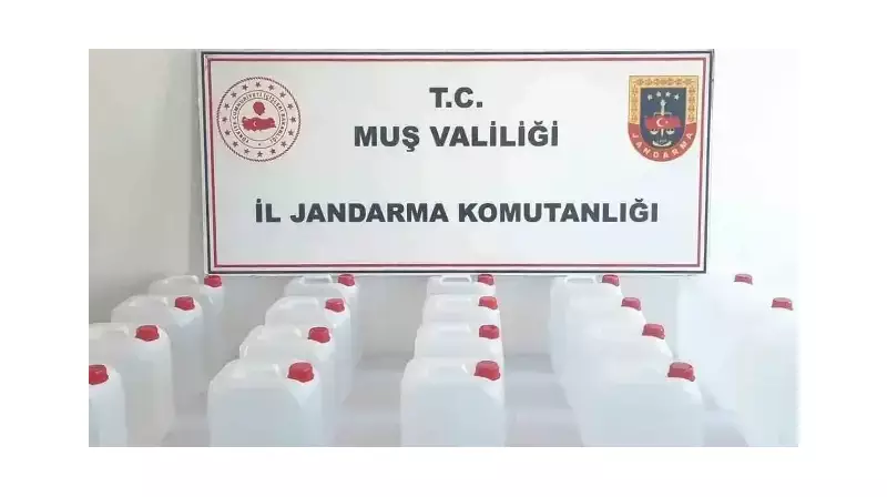 Şok Operasyon! 100 Litre Etil Alkol Ele Geçirildi - Kaçak İçki Çetesine Büyük Darbe