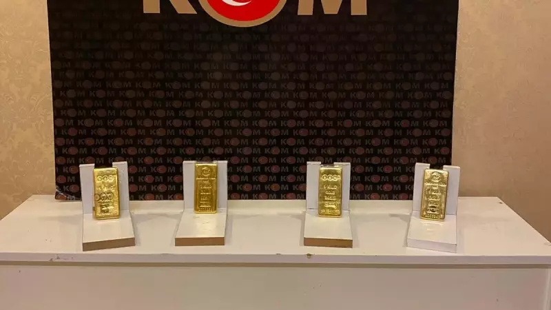 Osmaniye'de Korkunç Kaçakçılık Operasyonu! Araçta Tam 7 Kilo Külçe Altın Ele Geçirildi