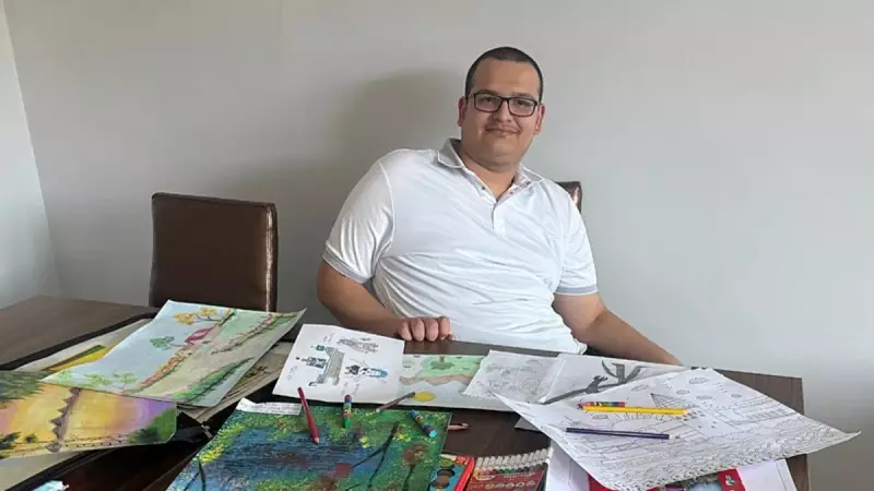 Otizmli Ressam Osman'ın Fırçasından Renklerle Dolu Bir Hayat: 'Kendi Sergimi Açmak En Büyük Hayalim'