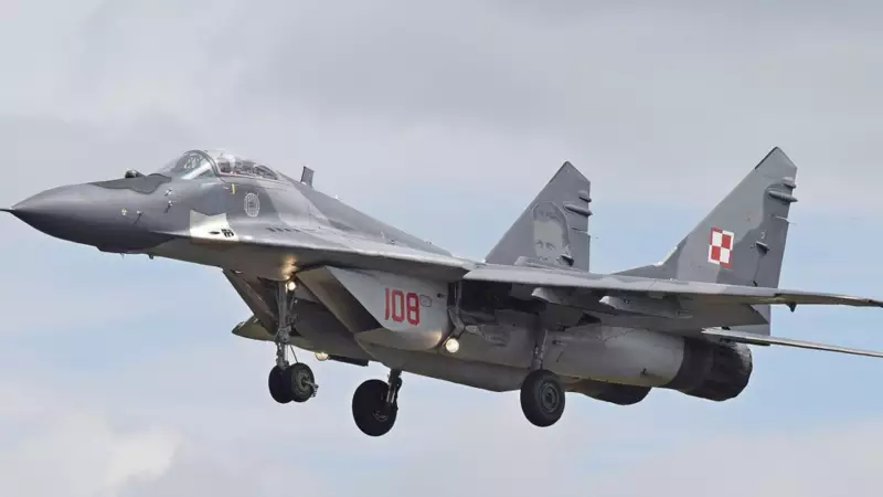 Polonya Savaş Uçakları, Baltık Göğünde Rus Keşif Uçağını Püskürttü!