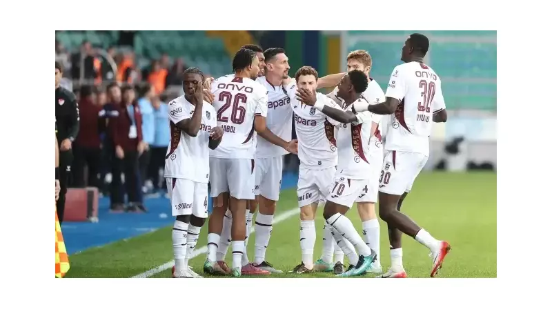 Rize'de Fırtına Esti! Trabzonspor, Çaykur Rizespor'u Son Dakikada Devirdi