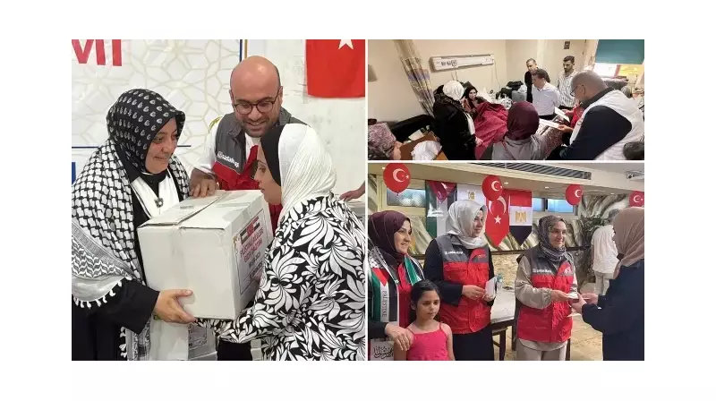 Sadakat Aşı Hareketi'nden Mısır'daki Gazze Ailelerine Dokunan Yardım Eli
