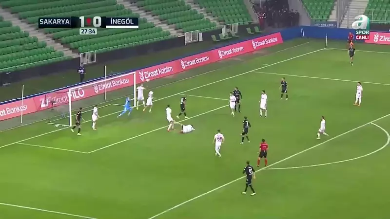 Sakaryaspor, Sultan Su İnegölspor'u 4-0 Yerlere Serdi! Ziraat Türkiye Kupası'nda Fırtına Gibi Esti