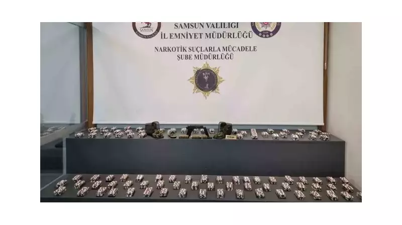 Samsun'da Narko-Teröre Ağır Darbe: 5 Bin 516 Sentetik Hap Ele Geçirildi!