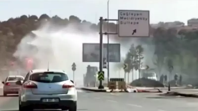 İSKİ'nin Ana İsale Hattında Patlama: İstanbul'un Bir Semti Su Altında Kaldı!