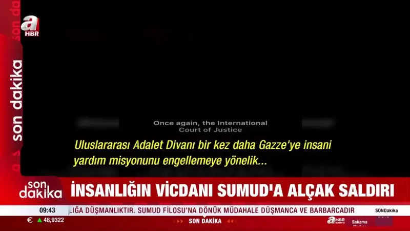 Soykırımcı İsrail'in Sumud Filosu'na Telsiz Tehditleri Ortaya Çıktı: 'Sizi Batıracağız'