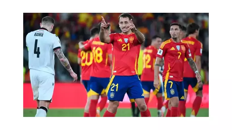 İspanya, Gürcistan'ı Farklı Geçti! Avrupa Şampiyonası'nda İspanyol Fırtınası