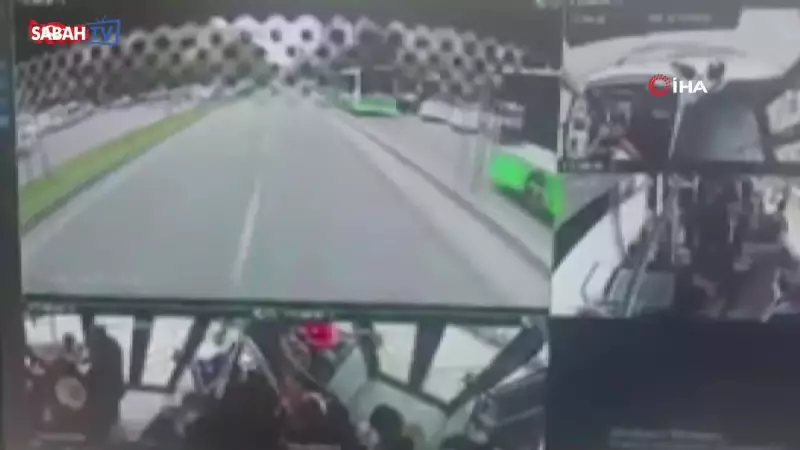 Sürücünün Çelik Gibi Sinirleri ve Tüyleri Diken Diken Eden Refleksi: Son Saniyede Bir Çocuğun Hayatını Kurtardı!