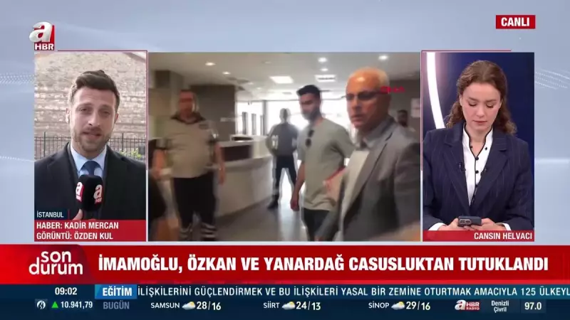 İstanbul Büyükşehir Belediye Başkanı Ekrem İmamoğlu ve İki İsim Casusluktan Tutuklandı: Siyasi Gerginlik Tırmanışta
