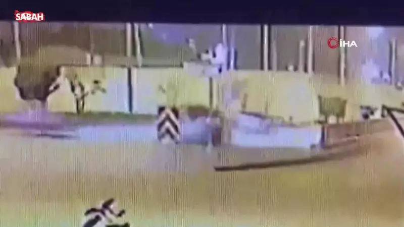 Su Tankerine Çarpan Kamyonetin Dramı: O Anlar Kamerada!