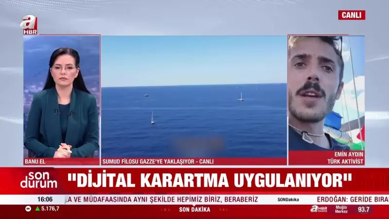Sumud Filosu'ndaki Türk Aktivistten Çarpıcı İtiraf: 'Dijital Saldırı Altındayız!'