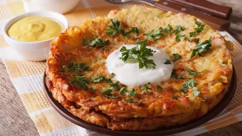 İsviçre'nin Kahvaltı Sırrı Patates Röstisi: Evde Yapması Çok Kolay!