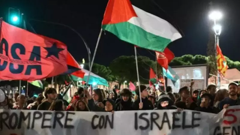 İtalya'da Tarihi Grev Dalgası: Sendikalar Filistin İçin Ayağa Kalktı!