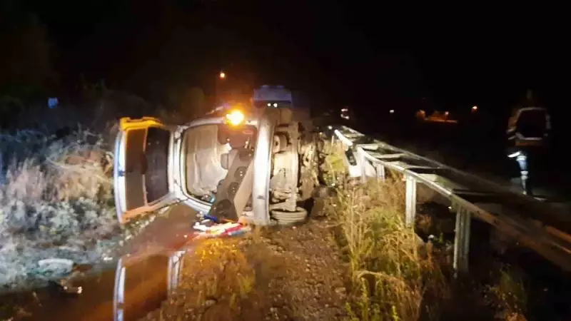 Tek Başına Yolculuk Faciayla Sonuçlandı: Sürücü Hayatını Kaybetti