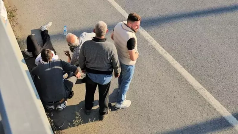 Tek Teker Gösterisi Feci Kaza ile Sonuçlandı: İki Yaralı!