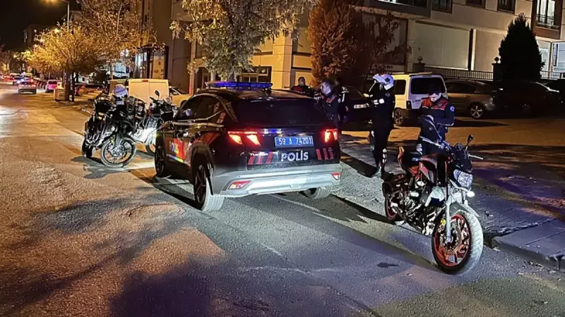 Tekirdağ'da Zehir Tacirinin Kaçışı Felaketle Bitti: Polisten Kaçarken Kaza Yaptı!