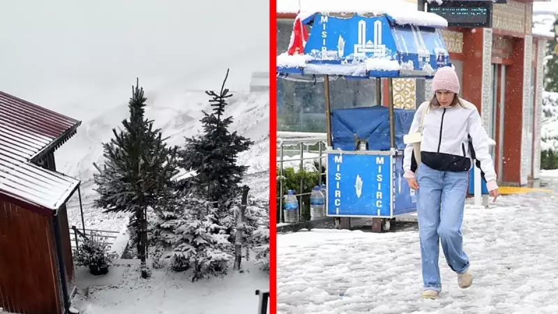 Türkiye'yi Beyaz Örtü Kapladı! Kar Kalınlığı 20 Santimetreyi Buldu - İşte O Bölgelerden Çarpıcı Görüntüler