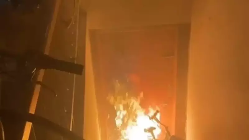 Uyuşturucu Bağımlısının 3 Günlük Yangın Çılgınlığı: Ev ve Sokak Dehşet Saçtı!