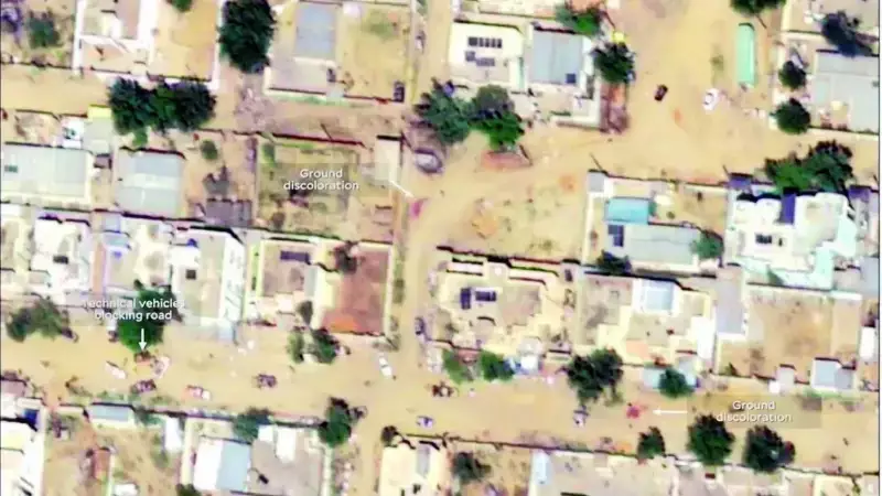 Uzaydan Görülen Kıyamet: El-Faşir'deki Katliam Kan Gölüne Döndü!