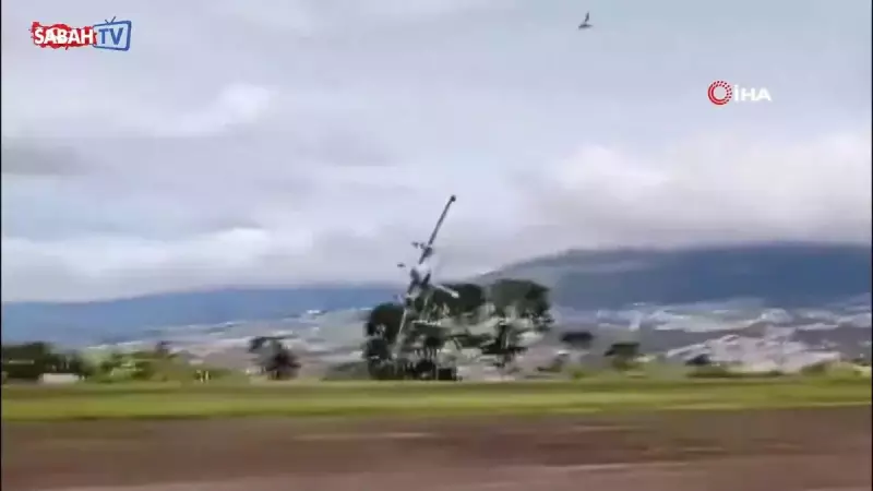 Venezuela'da Korkunç Uçak Kazası: Havalandıktan Saniyeler Sonra Düştü!