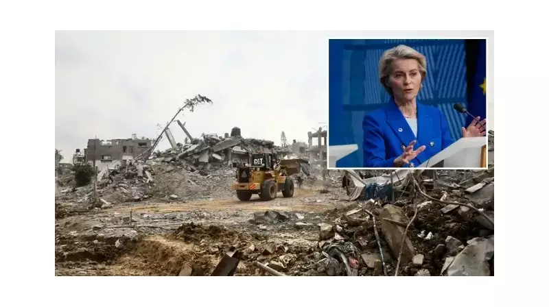 Von der Leyen'den Çarpıcı Çağrı: Avrupa, Gazze'nin Yeniden İnşasında Başrolde Olmalı!