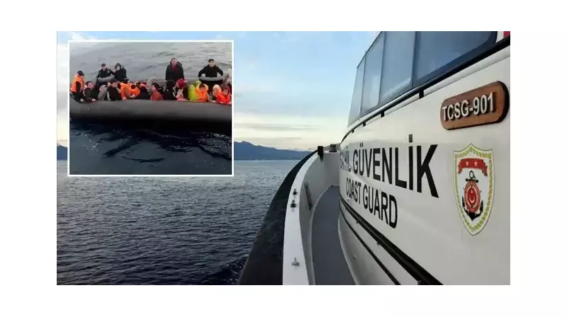 İzmir Açıklarında Sessiz Sedasız: 52 Düzensiz Göçmenin Zorlu Yolculuğu Sona Erdi!